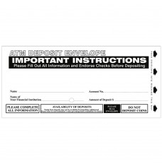 ATM Deposit Envelopes