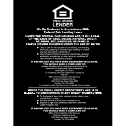 Lending Compliance Signs