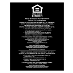 Equal Housing Lender
