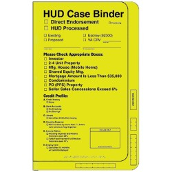 HUD Case Binders