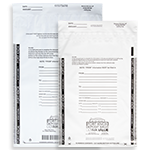 White Plastic Deposit Bags 